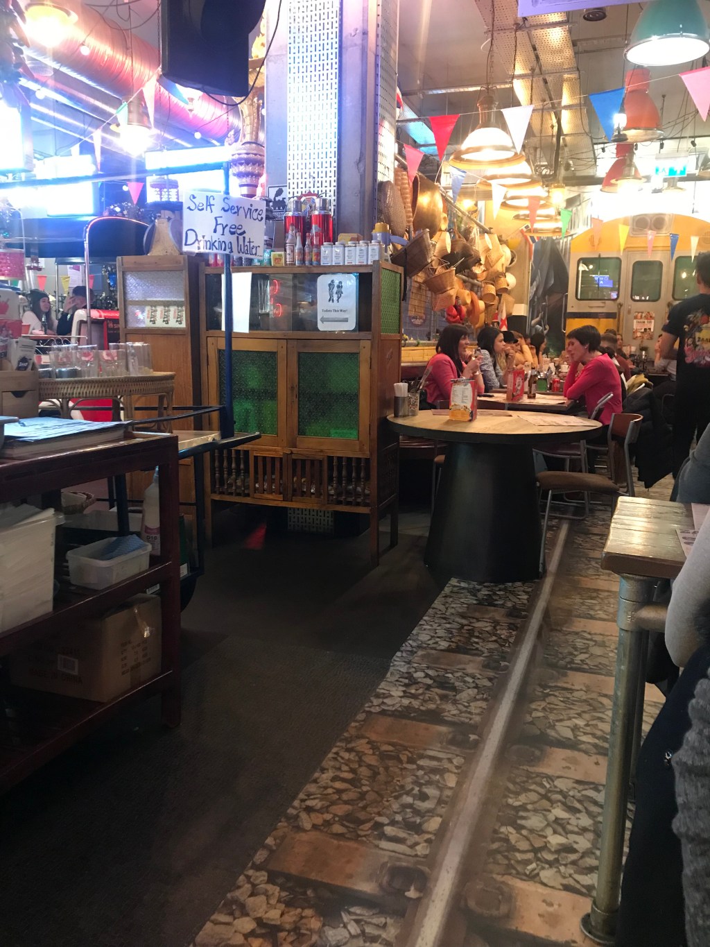 A vibrant restaurant